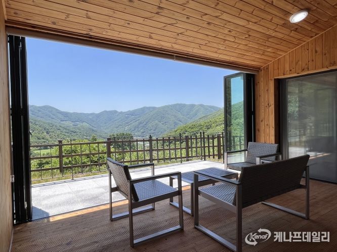 신축 산속의집 내동산동 전경