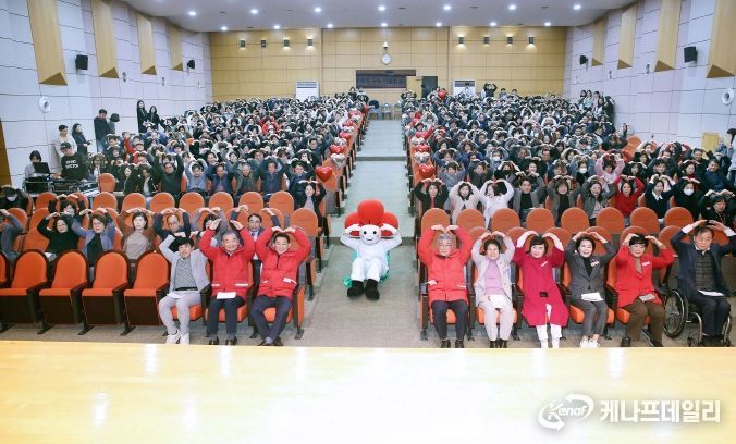 대전 서구, 희망2025 나눔캠페인 장면 사진