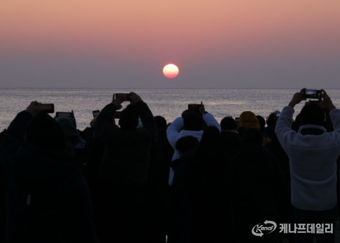 과거 해맞이 사진(2023년 1월 1일)