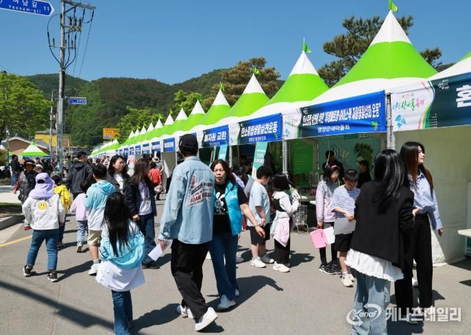 영양군 산불피해 극복을 위한 영양 산나물 먹거리 한마당 개최