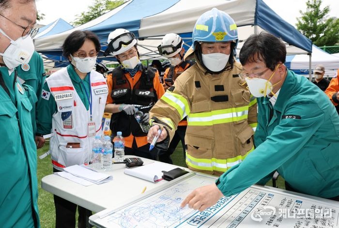 광산구 금호타이어 광주공장 화재 대응