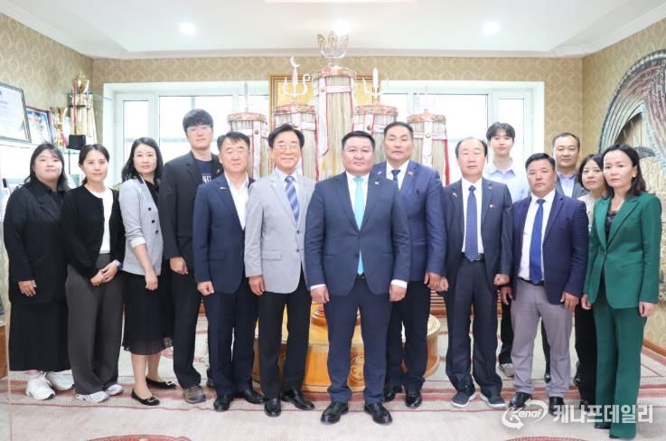 철원군, 몽골 켄티이주 칭기즈시와 국제교류 협력 논의