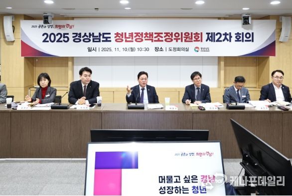 2025년 제2차 경상남도 청년정책조정위원회