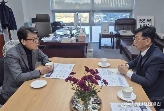 최훈식 장수군수 국회 방문(진성준 의원)