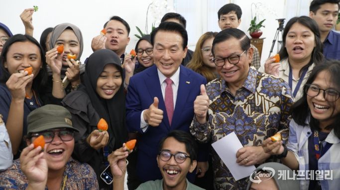 논산시 농식품 해외박람회·2027 논산세계딸기산업엑스포, 자카르타와 공동 협력