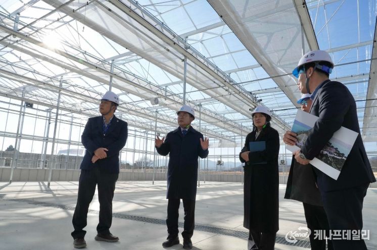 국립정원소재센터 현장 방문