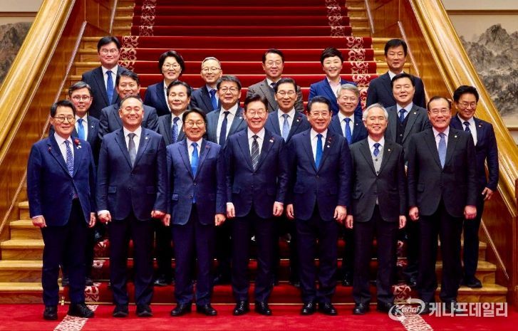 강기정 시장, 청와대 오찬 간담회 참석