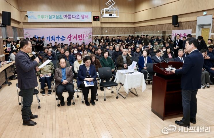 부안 상서면, 2026년 결실창래 상서면민과의 희망소통대화 성료